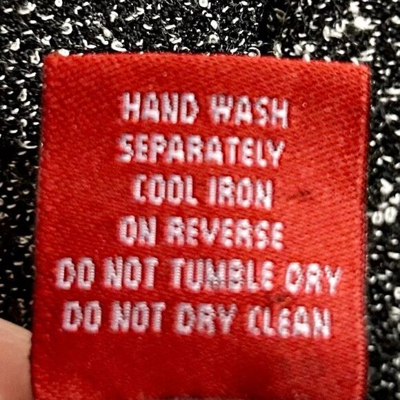 Quizz Bazaar Blouse Women's Medium Burgundy & White Flowy Floral Vintage Top - Picture 13 of 13